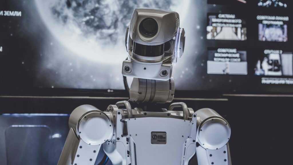 robot working